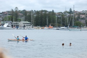 Aan het water, op het strand, Clontarf/Sydney