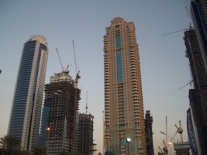 Skyline van Dubai