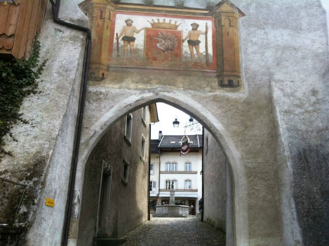 Gruyères stadspoort